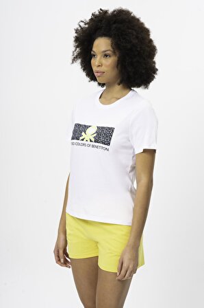 United Colors of Benetton Kadın T-Shirt BNT-W20392