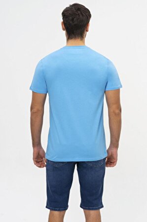 No Fear Orijinal Erkek T-shirt Mavi
