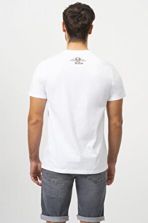 No Fear Orijinal Erkek T-shirt Beyaz