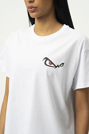 No Fear Orijinal Kadın T-shirt Beyaz