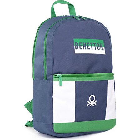 Benetton Over-Q Okul Sırt Çantası 2 Bölmeli 04281