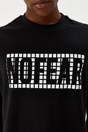 No Fear Erkek T-shirt Uzun Kollu Siyah M500228