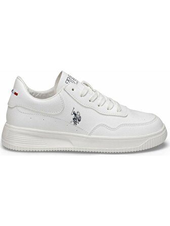U.s. Polo Abe 3 Fx Bayan Sneaker Spor Ayakkabı Beyaz