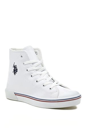 U.s. Polo Assn. Beyaz Kadın Sneaker 3m Penelope Hıgh 3fx