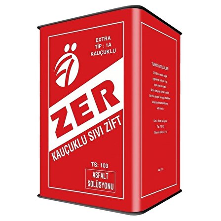 ZER 14 KG Kauçuklu ve Elyaf Katkılı Sıvı Zift