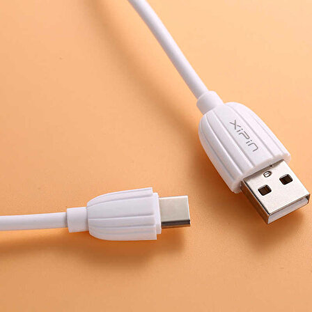 Xipin LX03 Type-C USB Kablo 2.1A Şarj Kablosu 220 cm