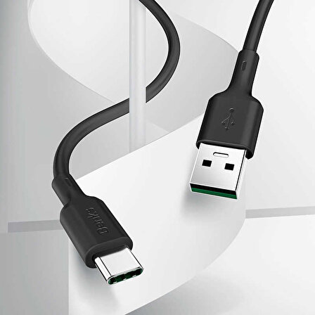 Benks D35 Type-C USB Kablo 5A Süper Hızlı Şarj Kablosu Qualcomm 3.0 480 Mbps 180 cm