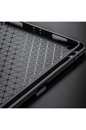 Ipad 10.2 (8.nesil) Uyumlu Deri Görünümlü Smart Cover Standlı Kılıf Tablet Kılıf