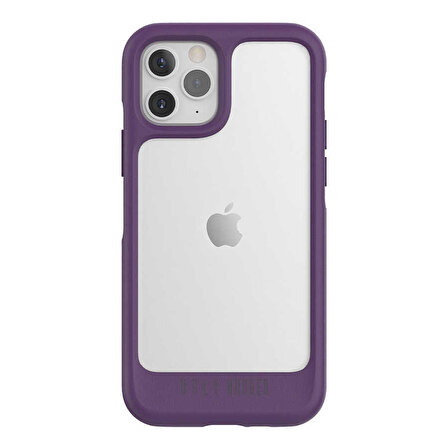 Apple iPhone 12 Pro Max Köşleri Renkli Şeffaf UR G Model Kapak