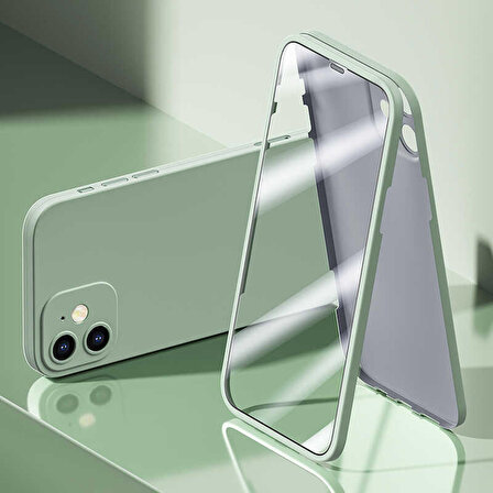 Apple iPhone 12 Kılıf Benks Full Covered 360 Ön Arka Koruma Kapak