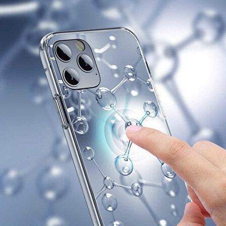 Apple iPhone 13 Mini Kılıf Benks Magic Crystal Clear Glass Kapak