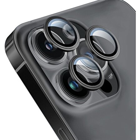 Go-Des iPhone 14 Pro Uyumlu Go Des Cl-10 Kamera Lens Koruyucu