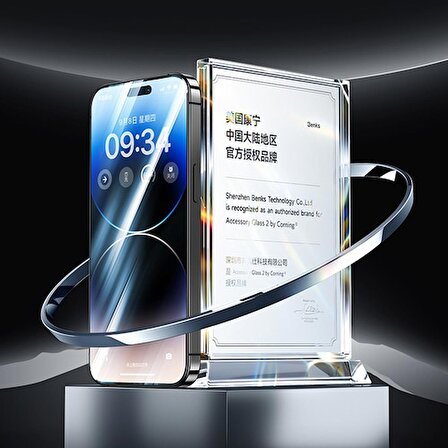 Benks iPhone 14 Plus Uyumlu Benks Glass Warrior Cam Ekran Koruyucu