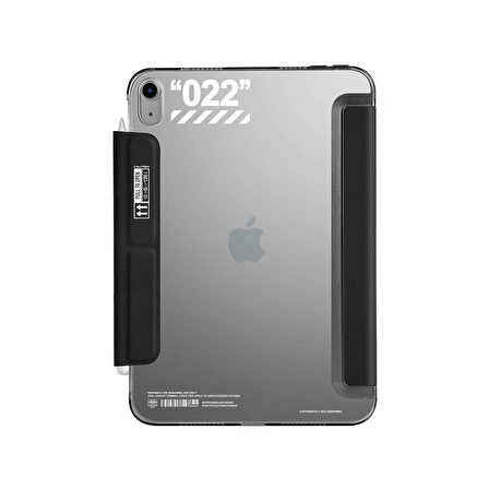 iPad Air 10.9 2020 4.Nesil Kılıf SkinArma Kalemlikli Arkası Şeffaf Standlı Magnetik Taihi Sora Kılıf