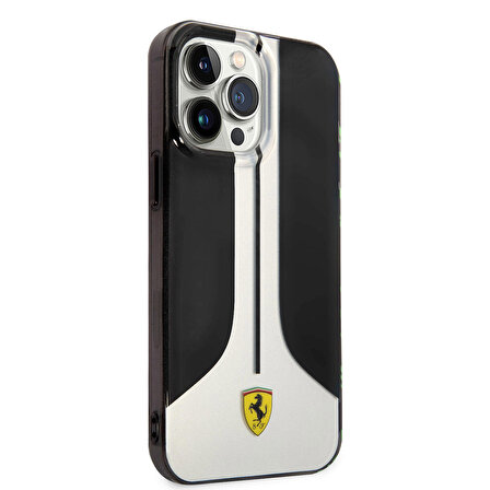 iPhone 14 Pro Max Uyumlu Kılıf Ferrari 296 Çizgili Dizayn Kapak