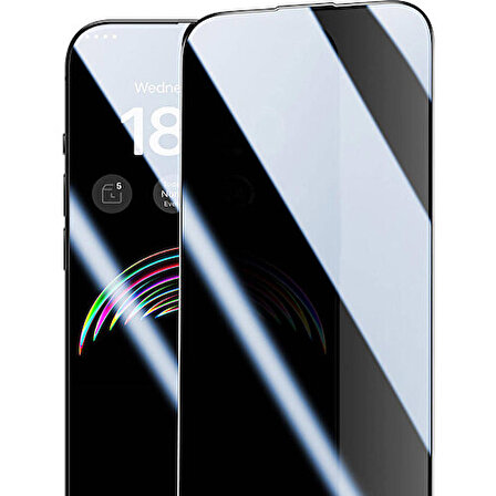 Benks iPhone 14 Pro Uyumlu Benks V Pro Ultra Shield Privacy 0.3mm Ekran Koruyucu Kolay Uygulama Aparatlı