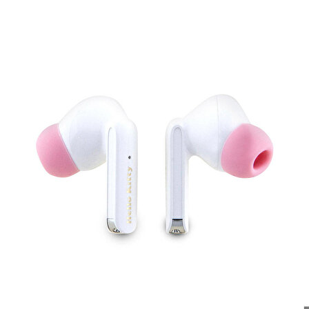 TWS Kulak İçi Bluetooth Kulaklık Hello Kitty Orjinal Lisanslı Renk Geçişli Dizayn V5.3 Pembe