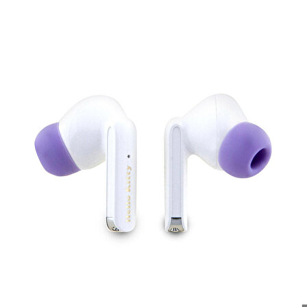 TWS Kulak İçi Bluetooth Kulaklık Hello Kitty Orjinal Lisanslı Renk Geçişli Dizayn V5.3 Mor