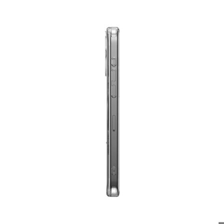 iPhone 15 Pro Max Uyumlu Kılıf Magsafe Özellikli Yüzük Standlı Lisanslı Switcheasy Magstand-M Şeffaf