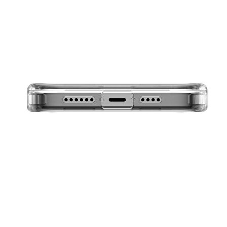 iPhone 15 Pro Max Uyumlu Kılıf Magsafe Özellikli Yüzük Standlı Lisanslı Switcheasy Magstand-M Şeffaf