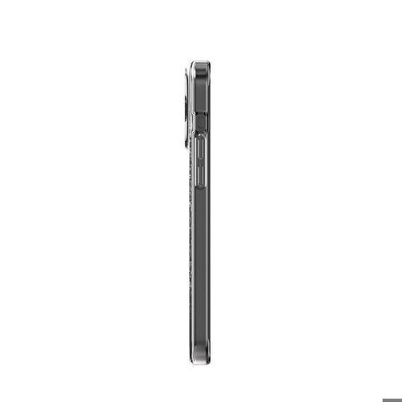 iPhone 15 Pro Max Uyumlu Kılıf  IMD Baskılı Bumper Lisanslı Switcheasy Cosmos Nebula Şeffaf