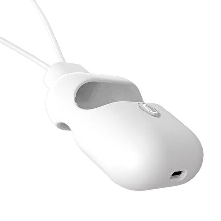 Airpods 2. Nesil Kılıf Jelly Bean Tasarım Kablosuz Şarj Desteği Lisanslı Switcheasy ColorBuddy Beyaz