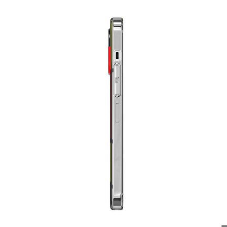 iPhone 13 Pro Max Uyumlu Kılıf Çift IMD Baskılı Lisanslı Switcheasy Artist Mondrian Kapak Sarı