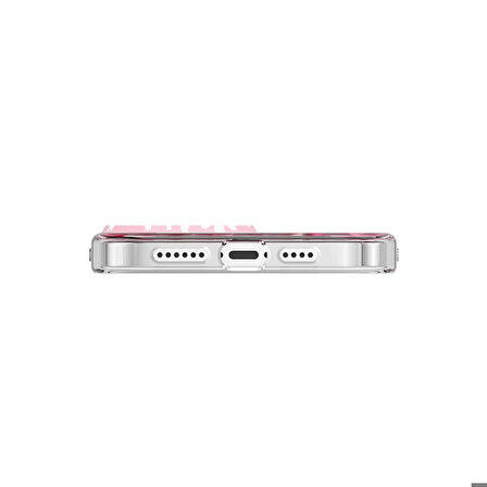 iPhone 13 Pro Max Uyumlu Kılıf Çift IMD Baskılı Lisanslı Switcheasy Artist Sakura Kapak Pembe