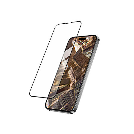 iPhone 14 Pro Uyumlu Oleofobik Temperli Ekran Koruyucu Ultra HD Lisanslı Switcheasy Vetro 9H Film 