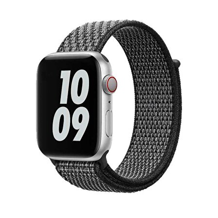 Apple Watch 40mm Uyumlu Wiwu Sport Loop Hasır Saat Kordon Kayış Bileklik