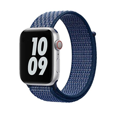 Apple Watch 42mm Uyumlu Wiwu Sport Loop Hasır Saat Kordon Kayış Bileklik