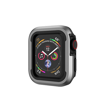 Apple Watch 7 45mm Zırh Koruyucu Jd-101 Defender Akıllı Saat Kasa Koruyucu