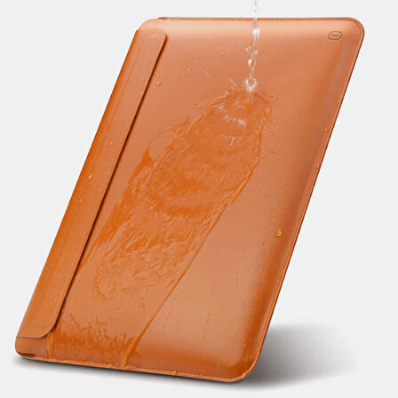 Macbook Pro 16.2 2023 A2780 Uyumlu Wiwu Skin Pro Çanta & Stand & Kılıf PU Deri Mıknatıslı Kılıf