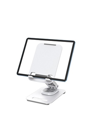 Telefon Ve Tablet Standı Zm010 Metal Taşınabilir Katlanabilir 12.9" Inç'e Kadar Destekli Stand