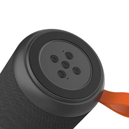 Wireless Bluetooth Speaker Hoparlör Recci RSK-W09 Mozart Serisi Hi-Fi Telefon Tutuculu 1200mAh Siyah