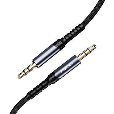 Aux Kablo Recci RDS-A28 3.5mm to 3.5mm AUX Audio Ses Kablo 1.2 Metre