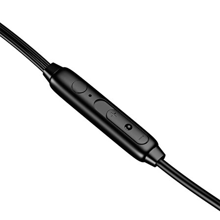 Kulakiçi Kablolu Kulaklık Recci REP-L37 Ses Ayarı Kontrolü Çağrı Yönetimi Özellikli 3.5mm 120cm Gri