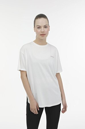 WL AMBER 11CK900 3FX Ekru Kadın Kısa Kol T-Shirt
