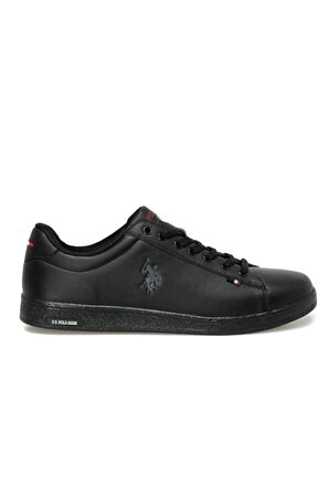 U.S Polo Assn. FRANCO 3PR Erkek Sneaker Ayakkabı Siyah 40-48 