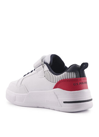 U.S. Polo Assn. Beyaz Erkek Çocuk Sneaker 3W THALES JR 3PR