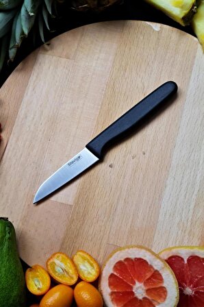 Stevig Cut 4 Fruit 6’lı Meyve Bıçak Seti Siyah ST-403