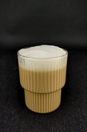Digithome Origami Tekli Borosilikat Cam Latte ve Kahve Bardağı – H/1 C1-2-289