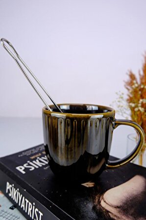 Digithome Paslanmaz Çelik Bitki Çayı Demleme Süzgeci Maşalı Çay Süzgeç Gri - MNB05601 C1-1-154