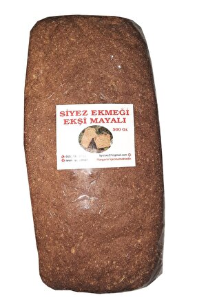 Ekşi Mayalı Siyez Ekmeği 500g