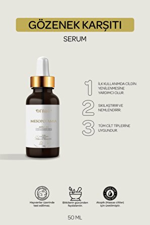 ORNATE Mezopotamya Canlandırıcı & Cilt Tonu Eşitleyici Leke Karşıtı Yüz Peeling Serum