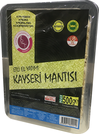 EL YAPIMI ETLİ KAYSERİ MANTISI