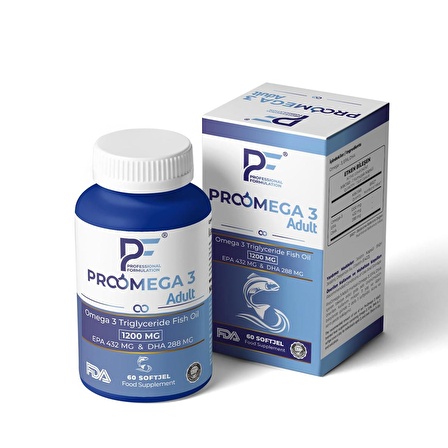 PF ProOmega3 Adult 60 Softjel