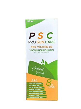 PSC Yoğun Nemlendirici Cilt Bakım Kremi Vitamin B5  150ml