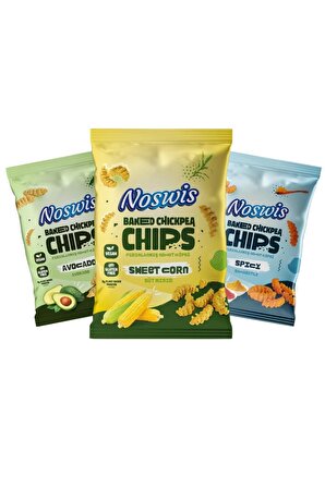 Fırınlanmış Nohut Cips Vegan Ve Glutensiz (55G*3PAKET)