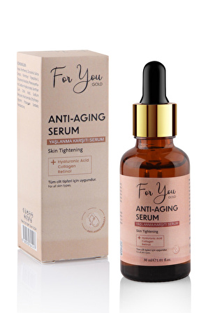 For You Gold Anti Aging Yaşlanma Karşıtı Serum 30 ml